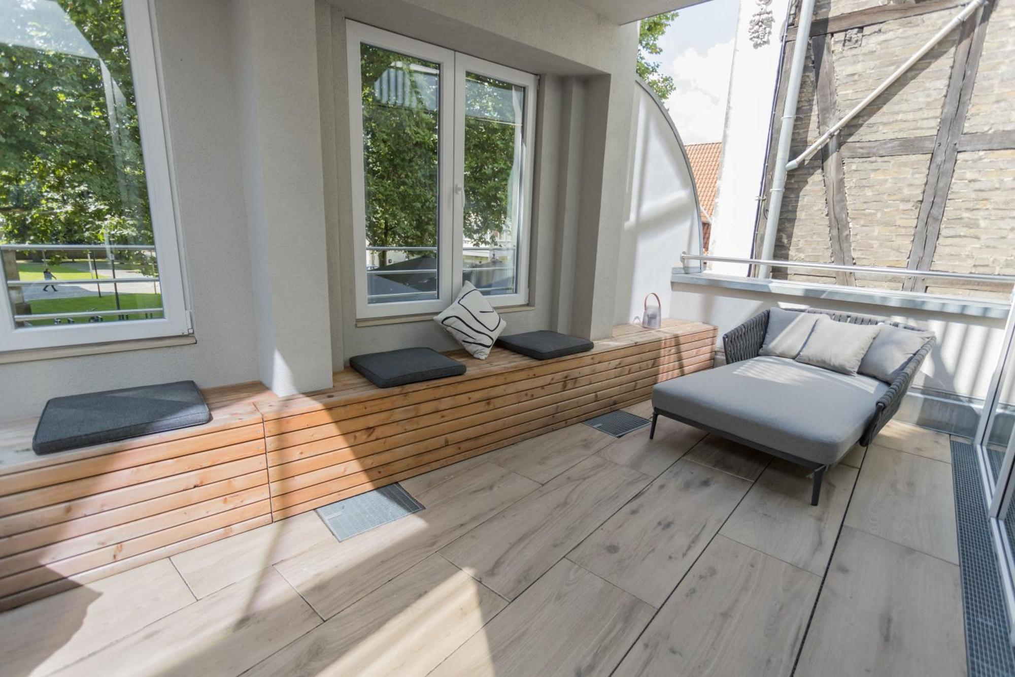 Stilvolles City-Apartment Glocke Ludinghausen Eksteriør bilde