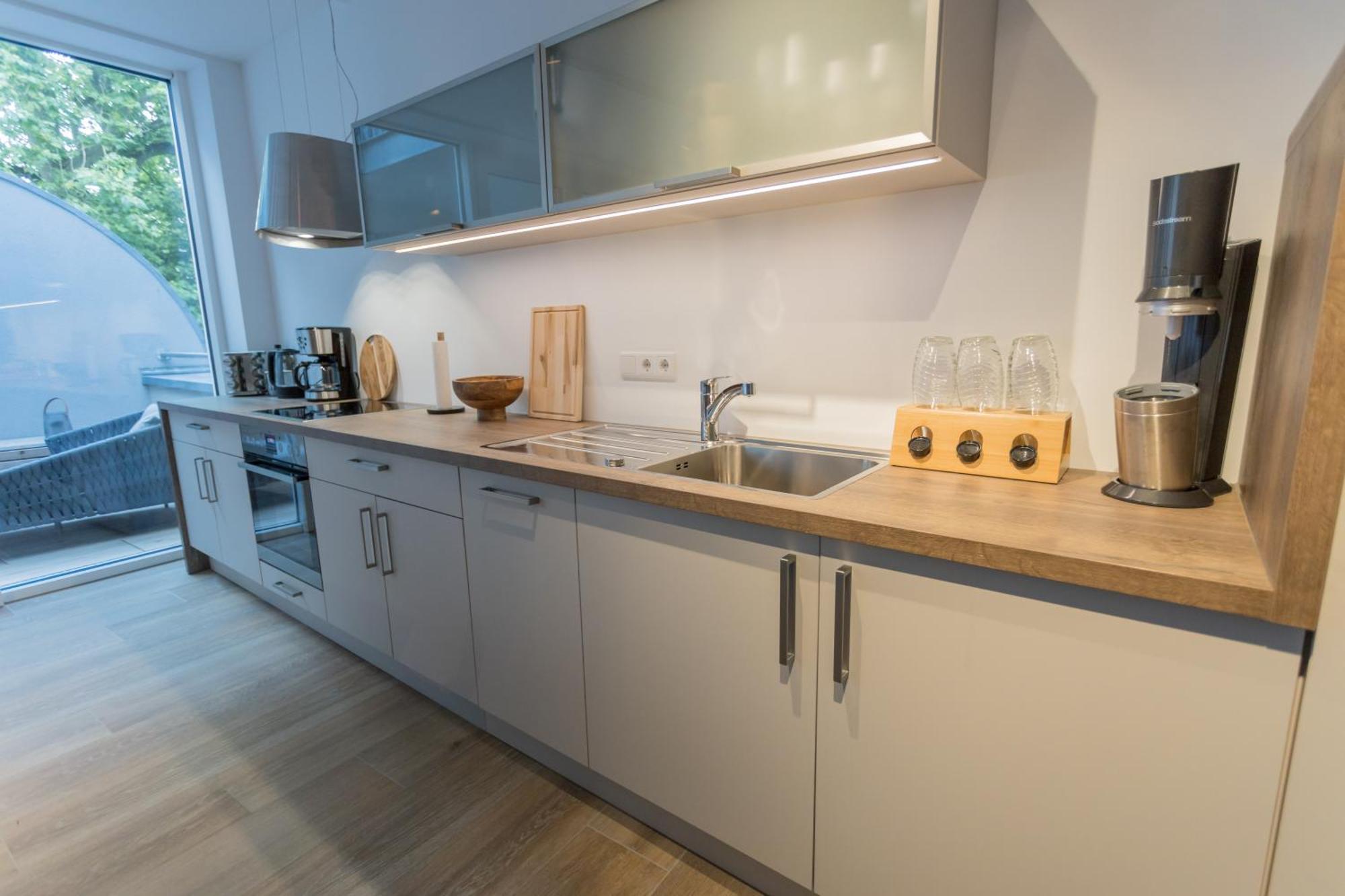 Stilvolles City-Apartment Glocke Ludinghausen Eksteriør bilde